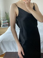 MARC JACOBS black silk slip