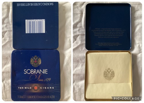 Sobranie cigar tin - 10,
