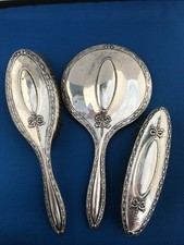 Sterling Silver Dressing Table Set by William Davenport