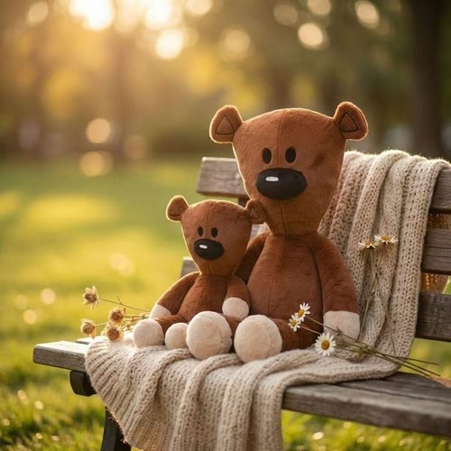 Bean teddy bear plush - teddy, toy