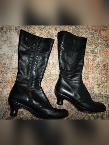 Canadienne black mid calf - black, mid-calf