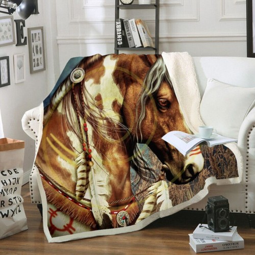 American indian horse print - indian,