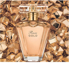 AVON RARE GOLD EAU DE PARFUM golden melon, fresh orange flower and vanilla