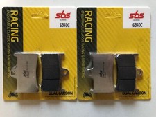2 x SBS Racing Brake Pads Front 634DC Yamaha YZF-R1 1998-2006 RN01-04-09-12
