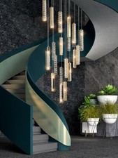Crystal led pendant - k9,