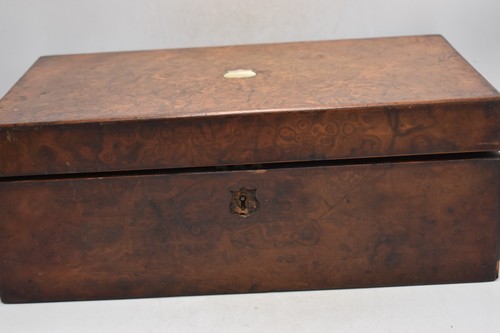 Antique victorian burr walnut - antique,