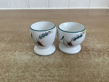 Denby Greenwheat - 2 x Egg Cups