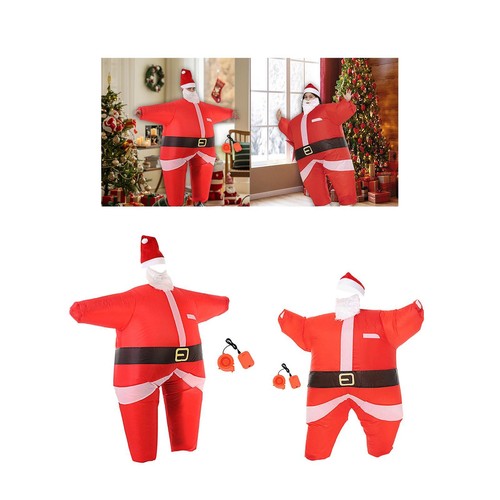 Inflatable santa claus - claus, costume