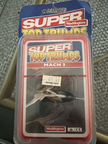 Waddingtons super top trumps - waddingtons,