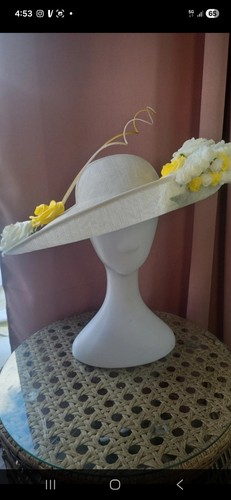 Large hatinator cream ivory - cream,