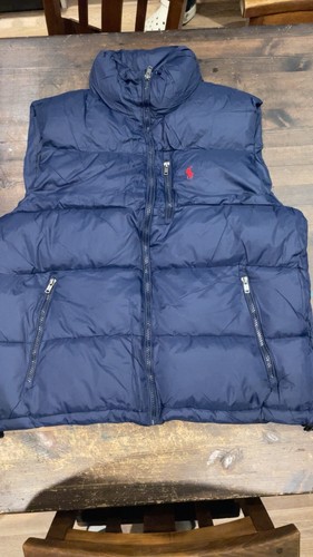Ralph lauren navy blue gilet - ralph,