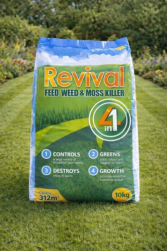 Revival weed feed moss - revival, &