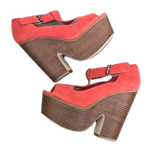 Vintage platform heels t - heels,