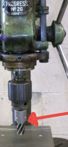 Mag drill adaptor welding - drill,