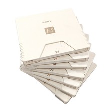 7x Sony ES 74 Minute