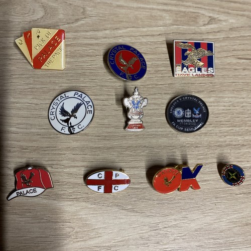 Crystal palace pin - crystal,
