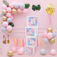 Baby Balloon Box Transparent