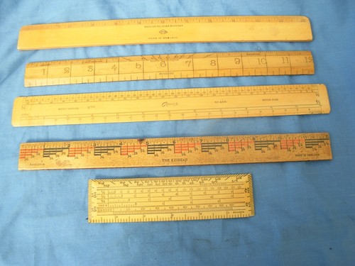 Assorted rulers makers - 5,