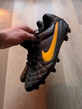 Nike Tiempo Legend IV 4 Black/ Yellow UK 7