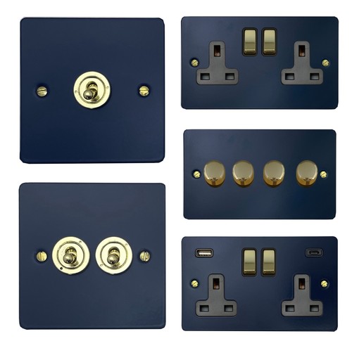 Flat plate blue - g&h, frb3-pb