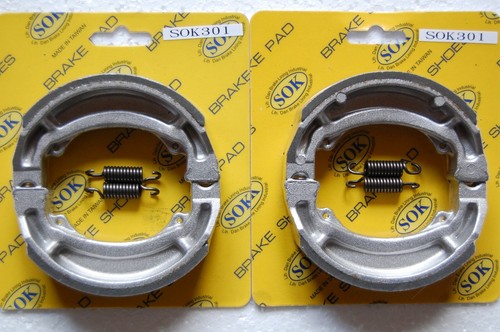Front rear brake shoes springs - front&rear, shoes+springs