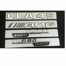 Chrome Trunk Emblems Badges