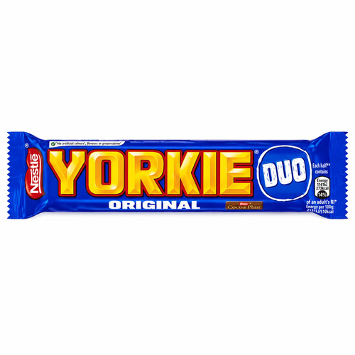 Yorkie milk chocolate duo - milk,