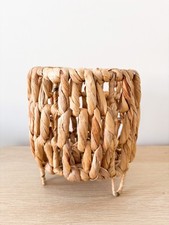 Woven Wicker Round Plant Pot