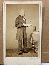 Victorian CDV Photo Prime Minister Lord Palmerston, Henry John Temple H Hering