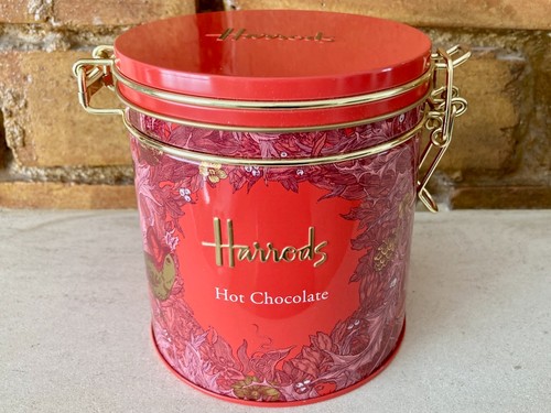 Harrods hot chocolate - chocolate, tin