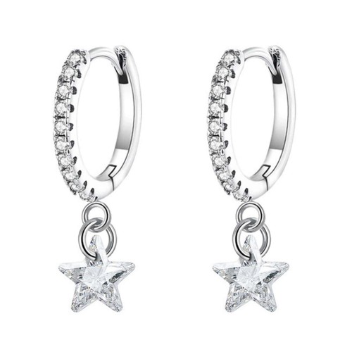 925 sterling silver - silver, star