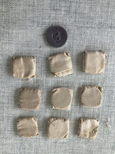 Vintage lead penny - vintage, curtain