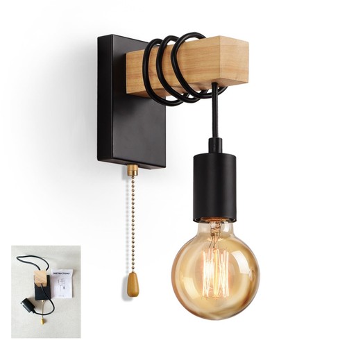 Lightsjoy pull cord wall light - lightsjoy,