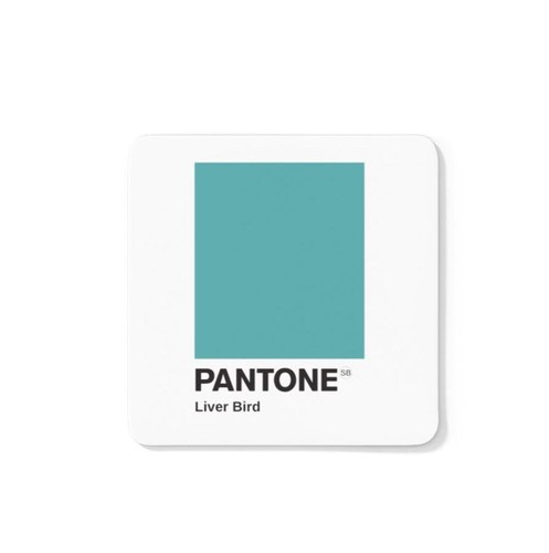 Scouse pantone coaster liver - scouse,