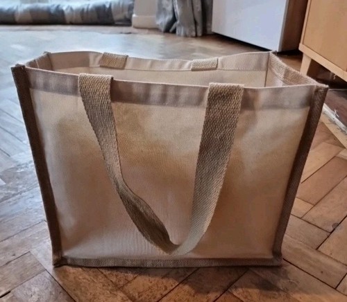 Plain cotton canvas hessian - plain,