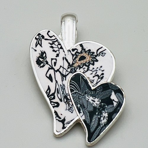 Viva beads double heart - double,
