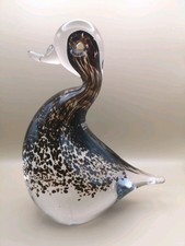 Wedgewood Art Glass Duck With