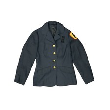 Vintage American Women's Police Uniform Jacket 'Security Miss' Patch [DR129]