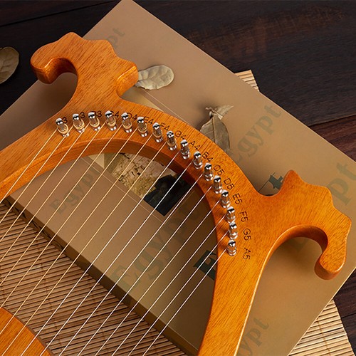 Vintage strings lyre harp - vintage,