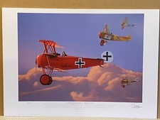 NO 1 signed aviation art print