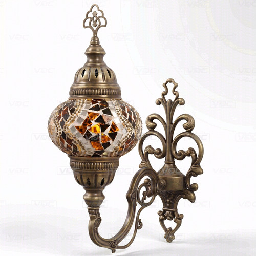 Amber turkish mosaic wall - turkish,
