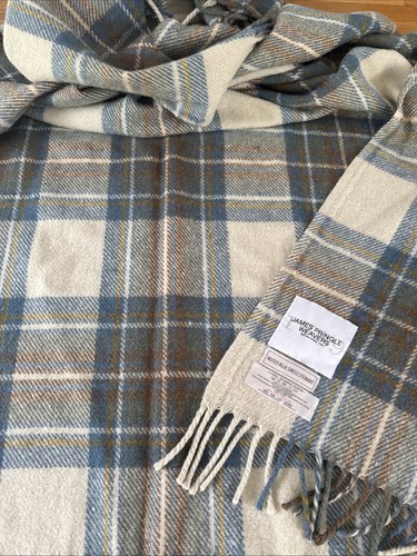 Vintage tartan travel rug - tartan,