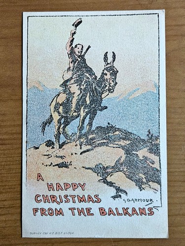 Ww1 christmas post - post, card