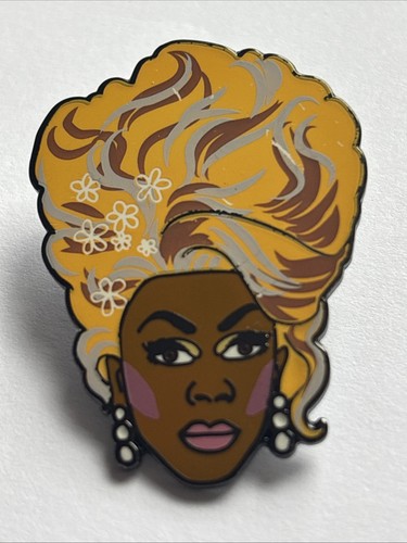 Rupaul metal badge - metal, badge.