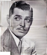 Clark gable poster 68x60 - clark,