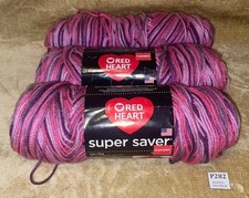 3 x SKEINS of COATS RED HEART