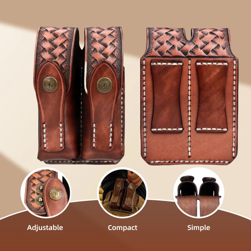 Tourbon vintage leather mag - tourbon,