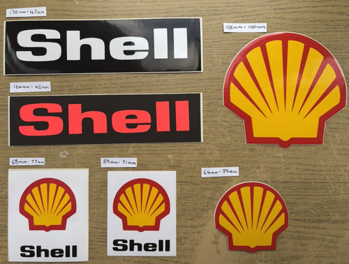 Collection shell stickers - shell,