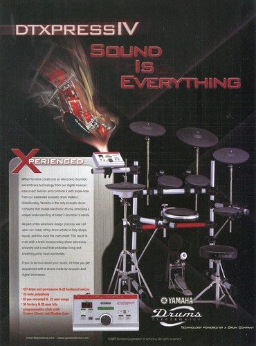 2007 print yamaha dtxpress - print, ad