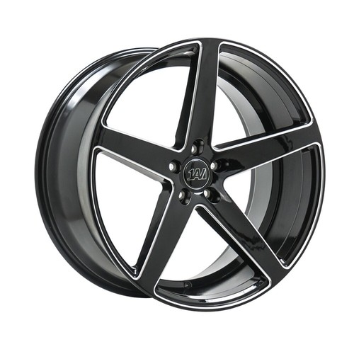 1av zx9 alloy wheels black - alloy,